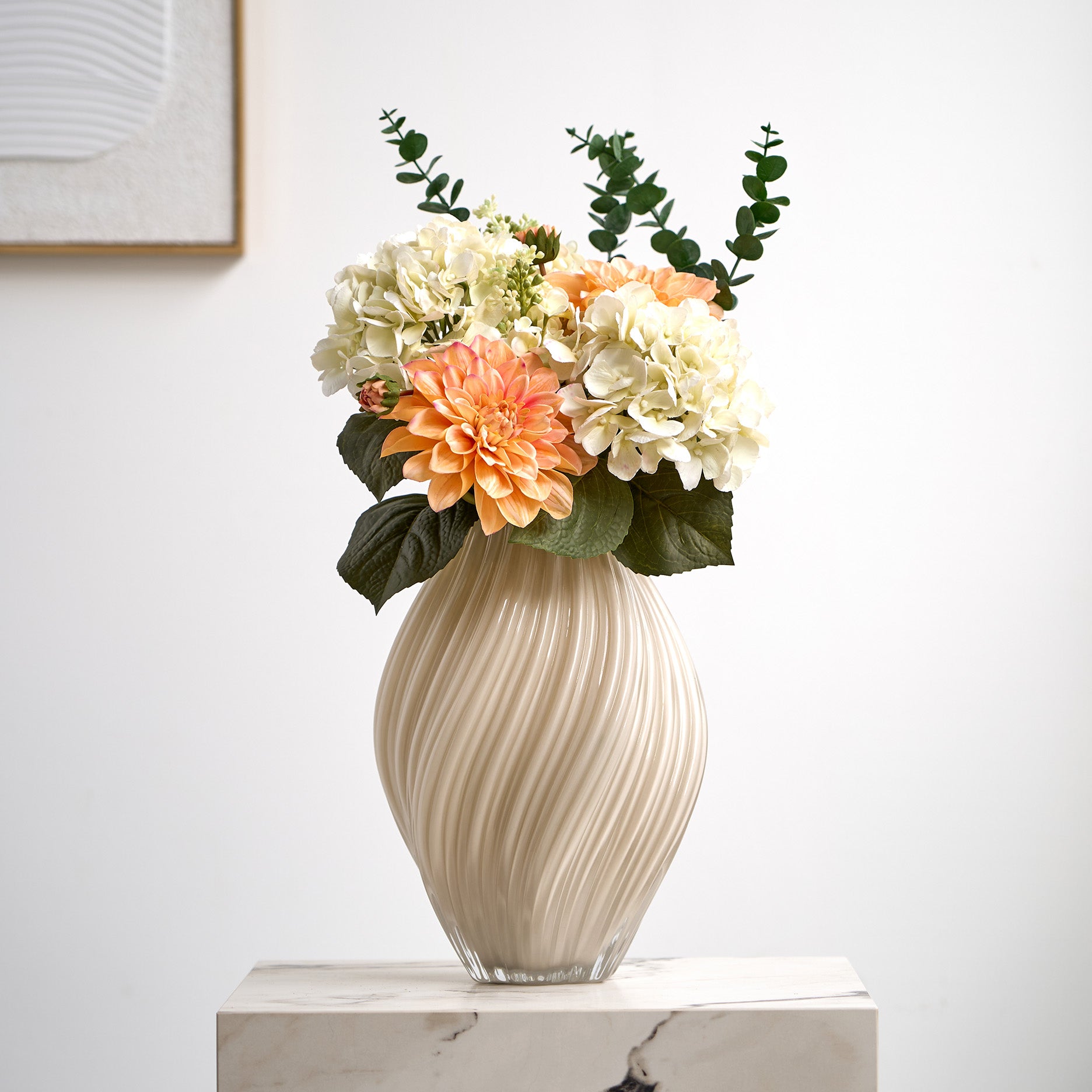 Künstliche Hortensie - Real Touch